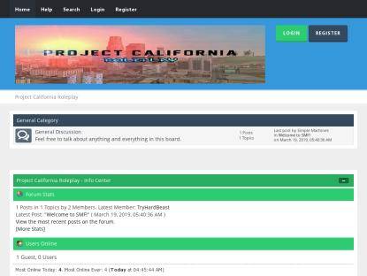 SAMP Сервер Project California Roleplay | OFFICIAL LAUNCH