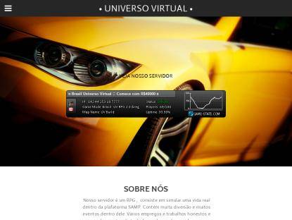 SAMP Сервер ¤ Brasil Universo Virtual • Comece com R$40000 ¤