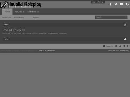 SAMP Сервер Invalid Roleplay [Refunding] (Double XP)
