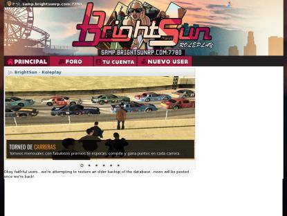 SAMP Сервер BrightSun RP | Stats y Regalos