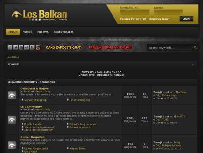 SAMP Сервер Los Balkan RPG/DM [XXX.los-balkan.com]