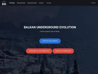 SAMP Сервер Balkan Underground Evolution