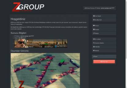 SAMP Сервер [Z]Group T/CW&#039;s - Public A/D Server