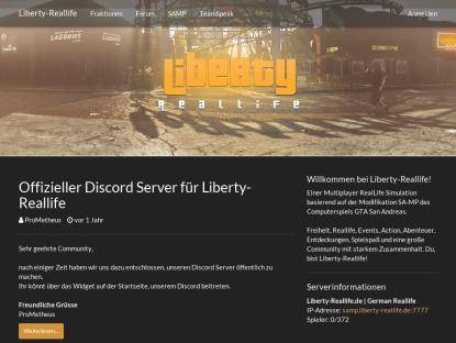 SAMP Сервер [HALLOWEEN] Liberty-Reallife.de | /startbonus