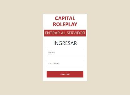 SAMP Сервер Capital Roleplay | Servidor de XXXuebas