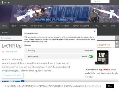 SAMP Сервер (LVCNR)   Las Venturas Cops And Robbers - 0.3.7