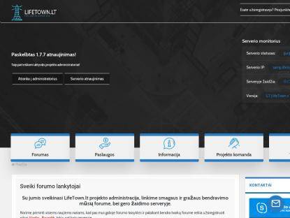 SAMP Сервер LifeTown.lt | Dev