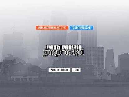 SAMP Сервер [ESP] NextGaming RolePlay | Password: 123