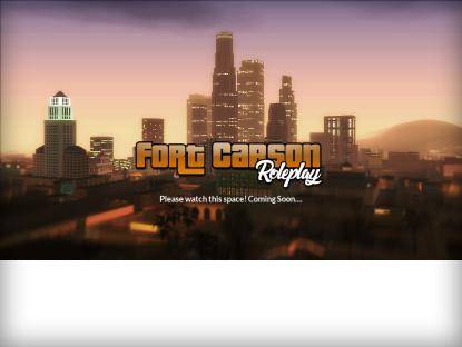 SAMP Сервер [0.3.DL] Fort Carson Roleplay | Log in with Master