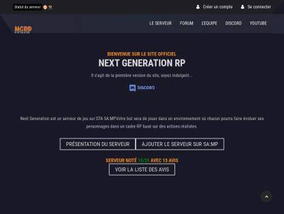 SAMP Сервер Next Generation RP [Los Santos]