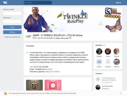 SAMP Сервер Twinkle Role Play | x2 PayDay | Open