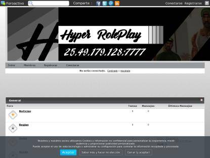 SAMP Сервер Hyper Roleplay | Roleplay en espaсol