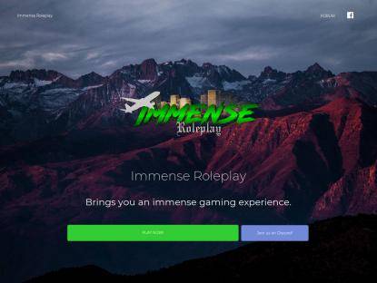 SAMP Сервер Immense Roleplay | immenserp.com (Double XP)