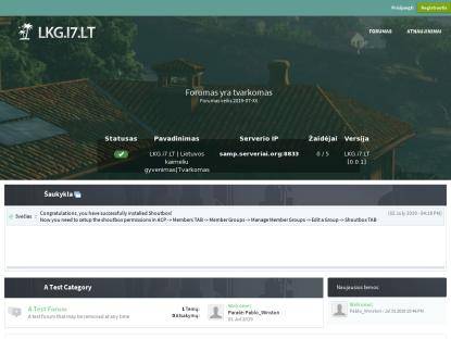 SAMP Сервер Samg.lt editas Martin_Ganxa skype martynas4646
