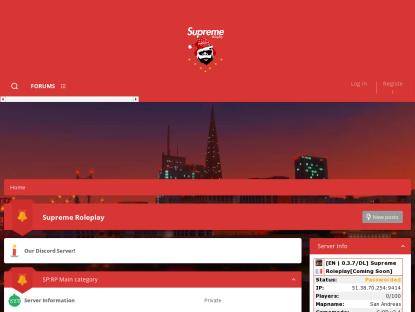 SAMP Сервер [ENG| 0.3.7/DL] SuXXXeme Roleplay (2XP) :..