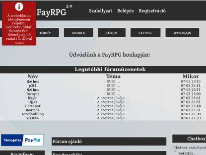 SAMP Сервер [HUN]Fay RPG 3.0