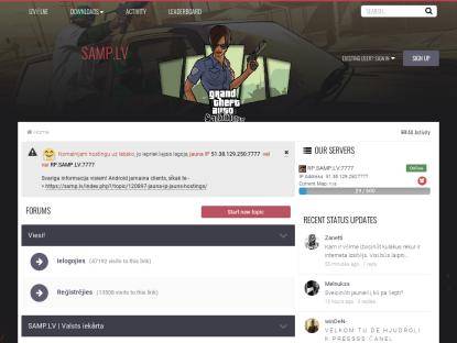 SAMP Сервер RP.SAMP.LV:7777 RolePlay 0.3.7