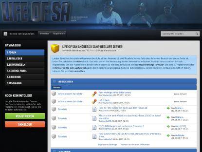SAMP Сервер Life of San Andreas 0.3.DL