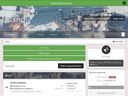 SAMP Сервер SNG.lt | Reikalingas 0.3.7 klientas