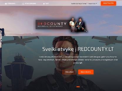 SAMP Сервер REDCOUNTY.LT || XXX serveris