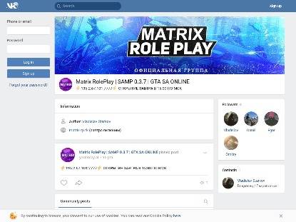 SAMP Сервер MATRIX-RP | 1 РУБ КАЖДЫЙ ЧАС — /RUB