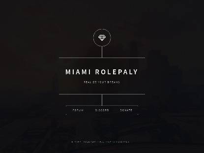 SAMP Сервер Miami Role Play
