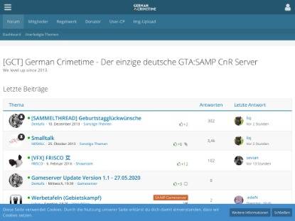 SAMP Сервер German - Crimetime - Test