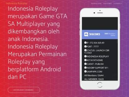 SAMP Сервер Indonesia RolePlay | SA-MP Mobile